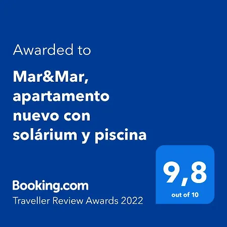 Apartment Mar&mar, Con Solarium Y Piscina